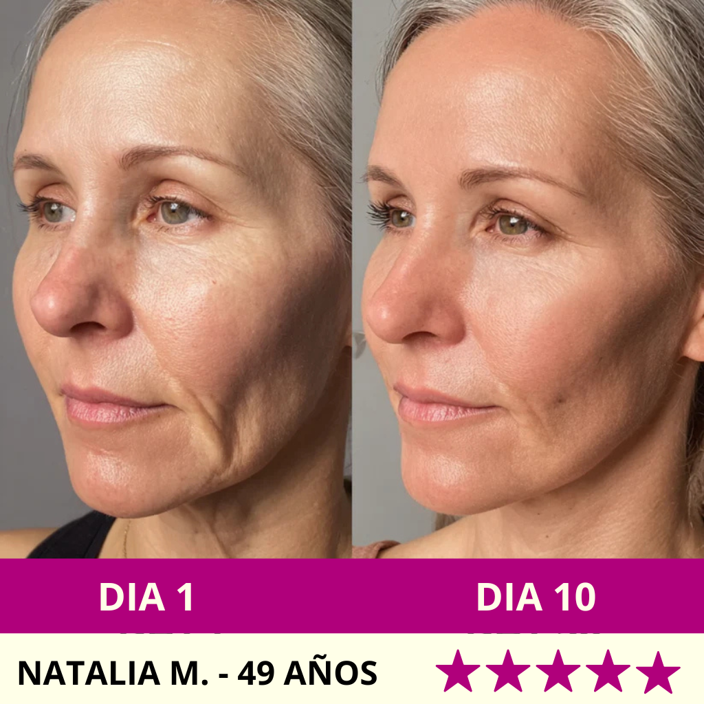 Pack Premium - Masajeador Facial y de Cuello con Terapia Led "Lumivelle"™ + Sérum (GRATIS) Anti Manchas Colágeno™